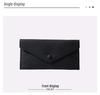 Genuine Leather Women's Thin Envelope Clutch & Phone Holder