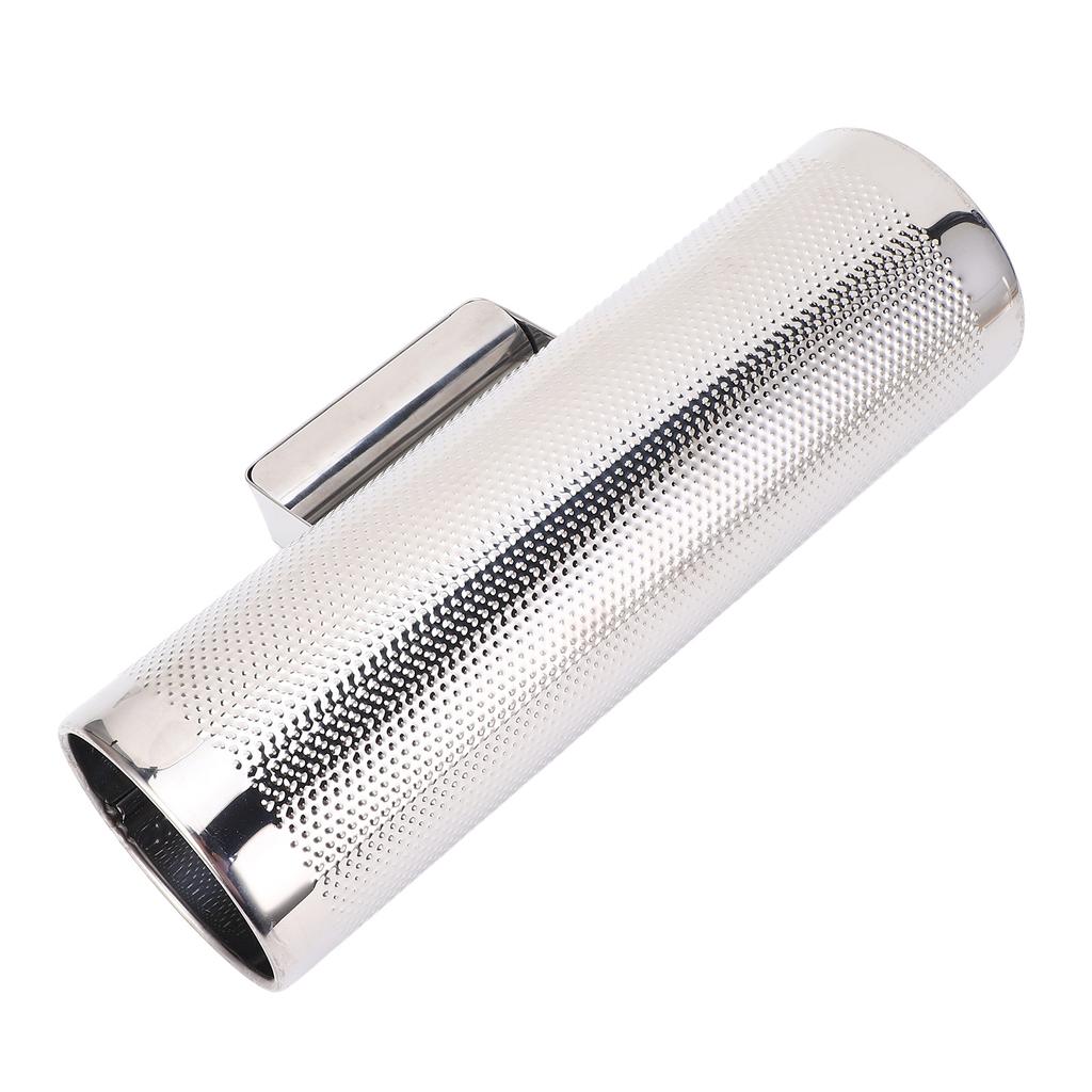 Guiro Instrument 32x10cm Stainless Steel Latin Percussion Instrument Metal Guiro Shaker with Scraper