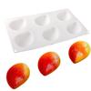 Stampo in Silicone per Torta Mousse al Mango a 6 Cavità Stampo per Dessert al Cioccolato a Forma di Frutta Stampo per Pasticceria Francese