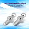 2Pcs M6 Silver Car Stainless Steel Ball Stud Bolt M6 for Gas Struts Ball Ended Bonnet Fuel System Fittings7