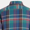 Polo Ralph Lauren Polo Color Block Kariert Logo Gestickt Langarmhemd Damen Hemden Multicolor WMPOSHTN6820287-400