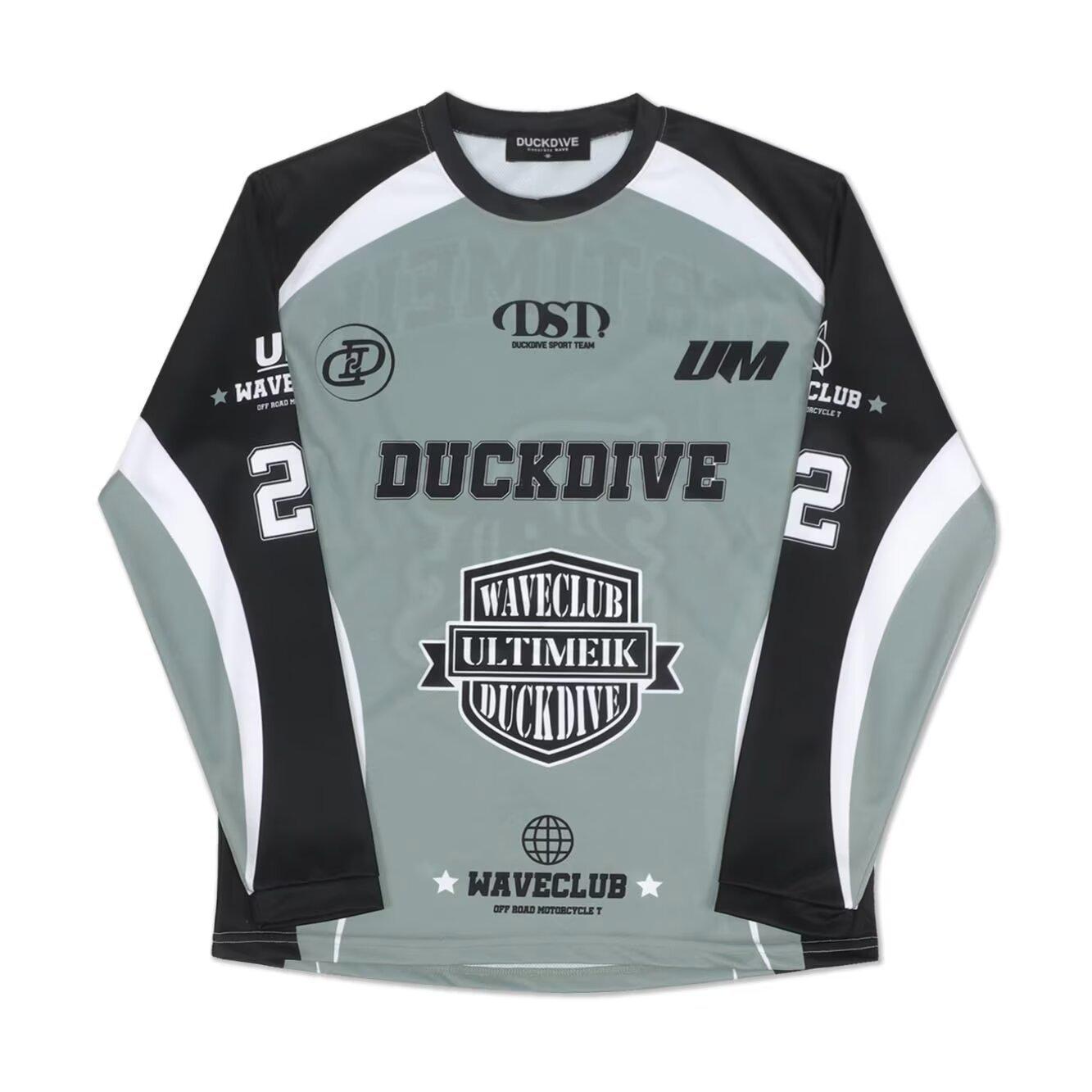 

Футболка унісекс з американським принтом і довгим рукавом для вуличних танців L сірий колір