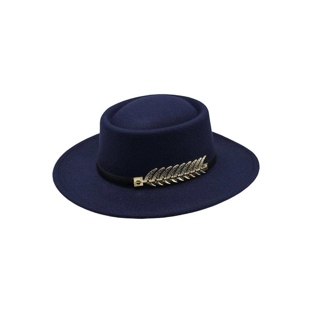 Adult Top Hat Jazz Style Fashionable Retro British Cap Versatile Elegant Headwear Men Women Winter Summer