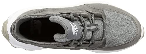 Sorel Kinetic Breakthrough Caribou Wasserdichte Stiefel, Damen, NL4903, Größe 23.0cm, Quarry, Sea Salt