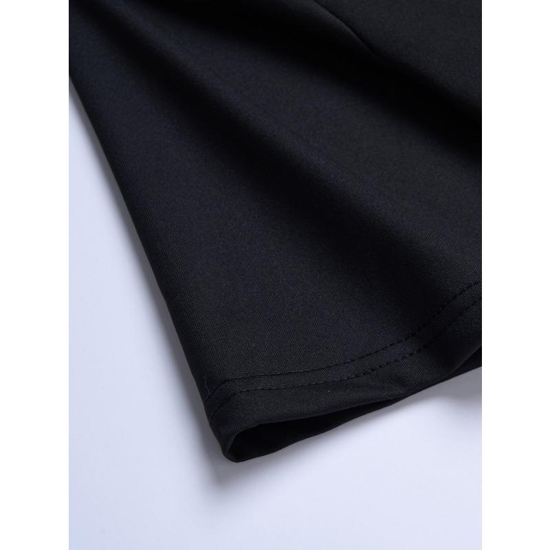 Taglie Europee T-shirt Casual Estiva da Uomo - Morbida, Traspirante Girocollo con Intricato Design di Lupo