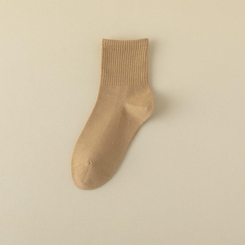 Women'S Boneless Socks, Non-Binding, Seamless Toe, Reinforced Heel, Knit Fabric with Cotton, Polyester, Spandex - Comfortable & Stretchable
