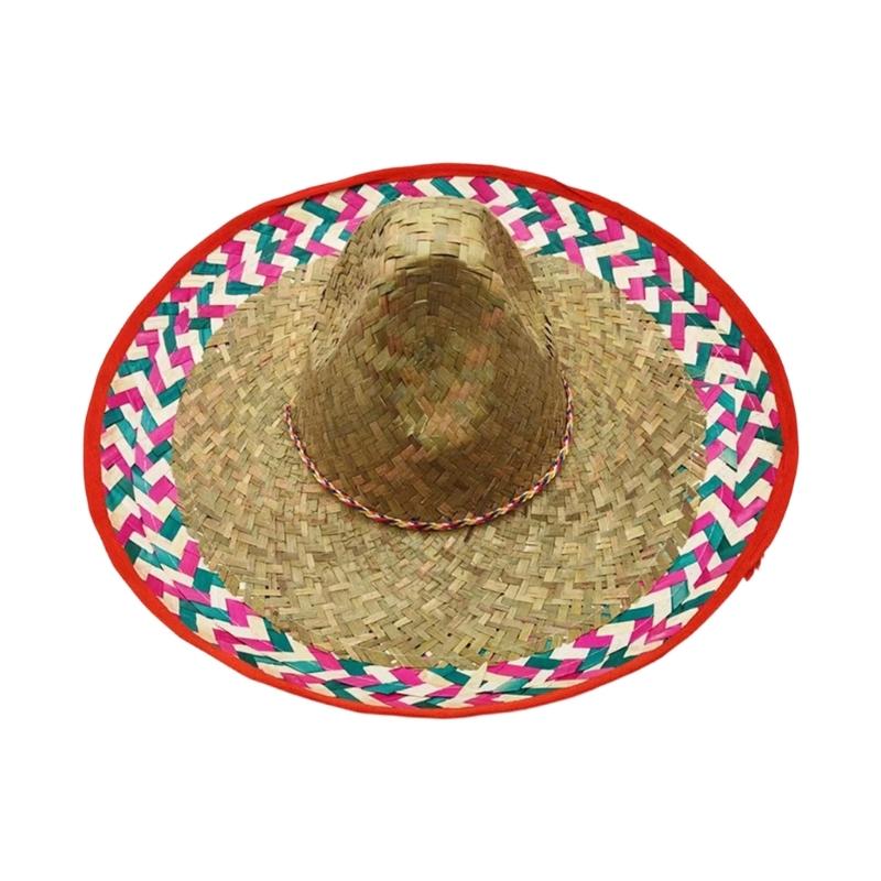 Breathable Straw Hat With Wide Brims Outdoor Hat Great For Sun