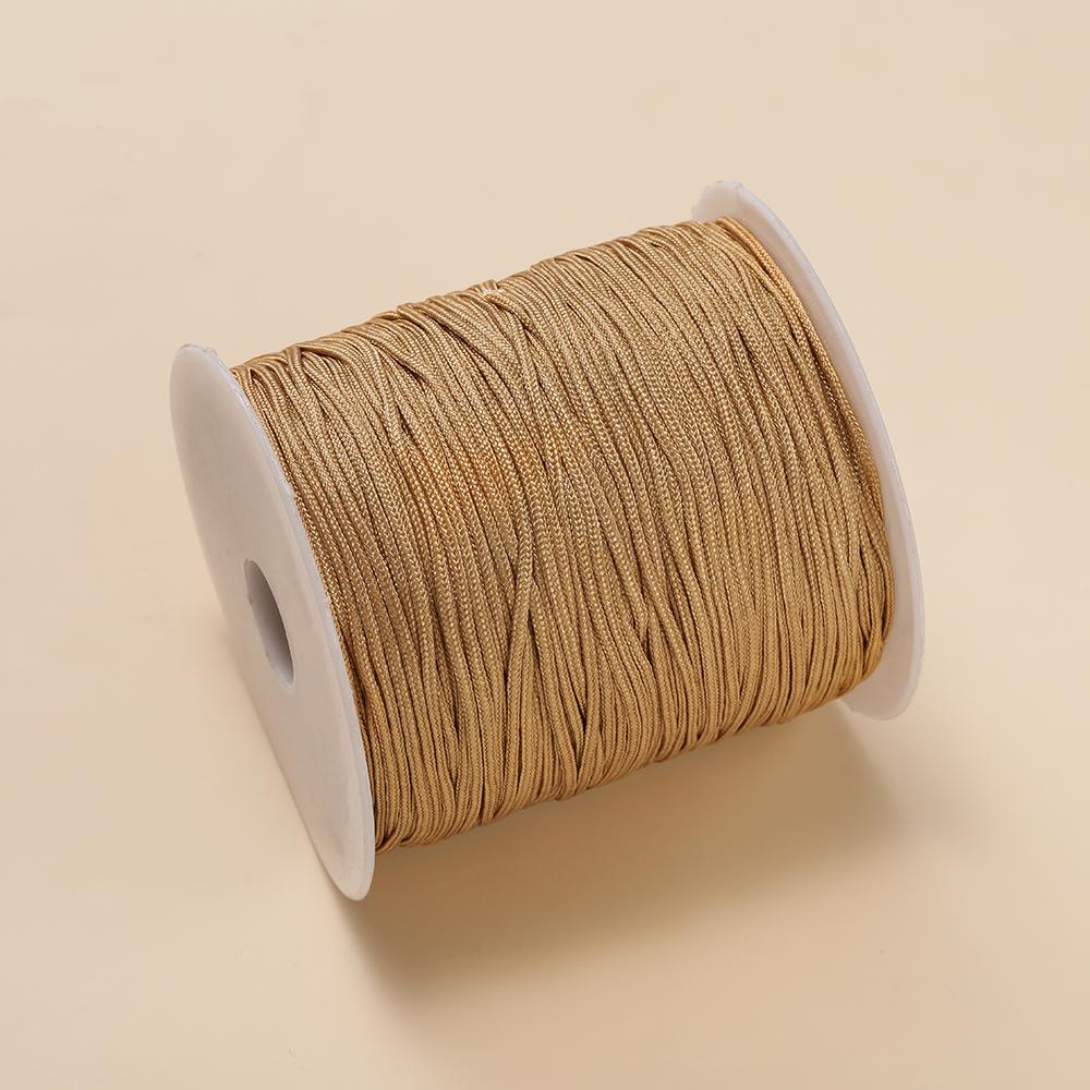 270m 1mm Colored Nylon Beading Cord Non-Stretch Jade Thread for DIY Jewelry Craft Bracelets Necklaces Accessories