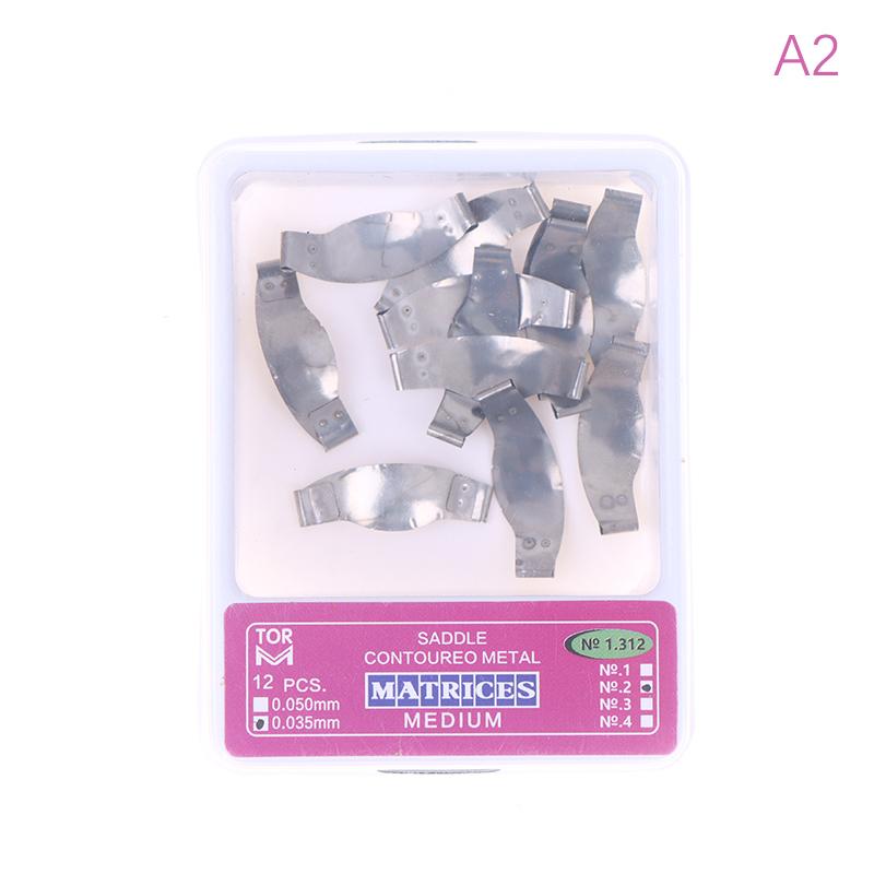 Dental Sectional Contoured Metal Matrices Matrix Band Seperating Ring Dentist Tools Teeth Forming Dental Supplies