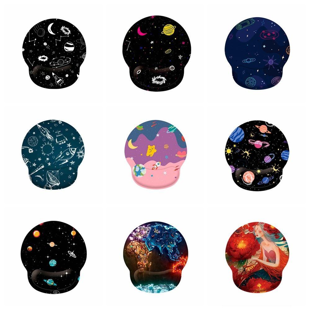 

Desktop Gaming Mousepad Non Slip Mice Mat Ergonomic Wrist Rest Mouse Pad Hand Support