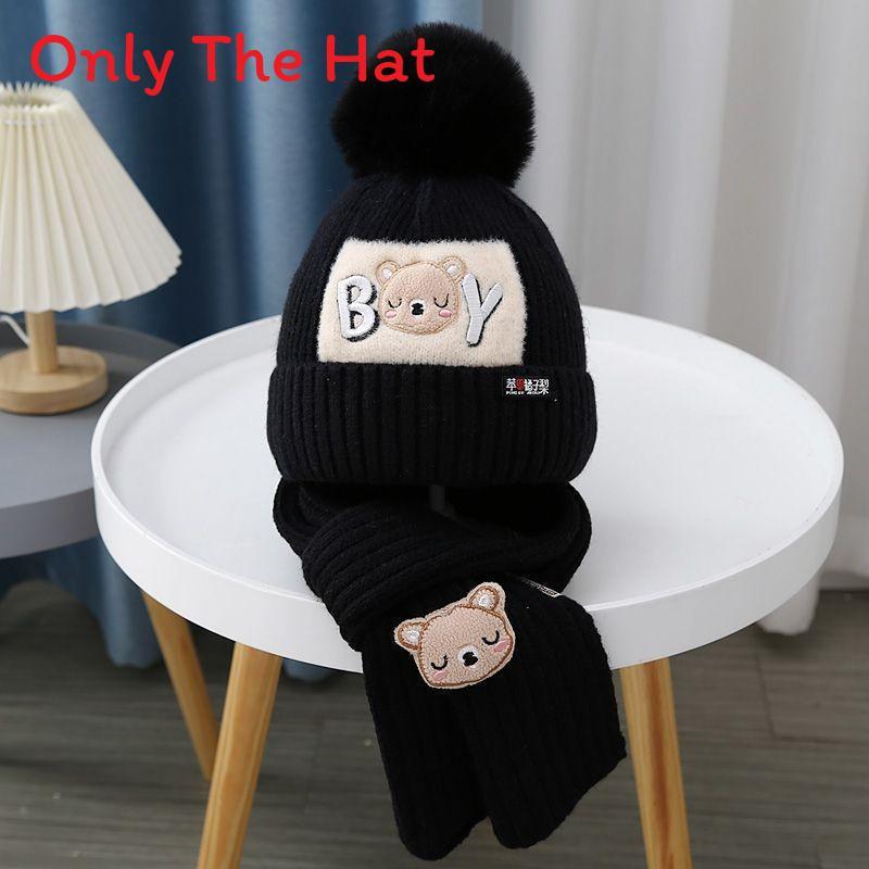 Childrens Knitted Hat And Scarf Set With Windproof Warmth For Winter Play