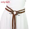 Medieval Renaissance Green Snake Belt With Decorative Buckle For Cosplay And Costume Accessory