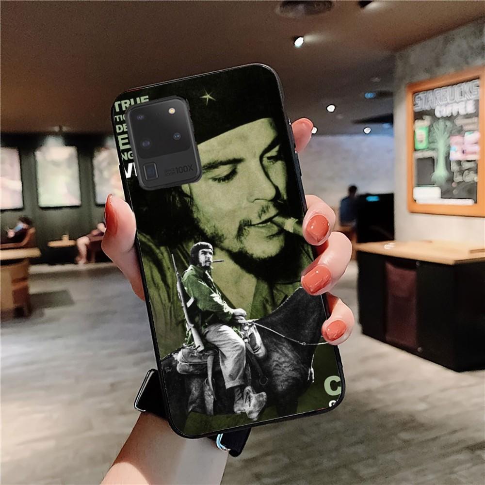 Che Guevara Smoking Cigar Phone Case For Samsung S 9 10 20 21 22 23 30 23 24 plus lite Ultra FE S10lite Fundas