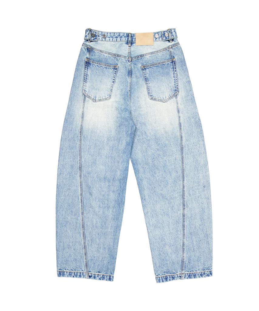 Poseusenseutibeu Fst Curved Pants (Blue)