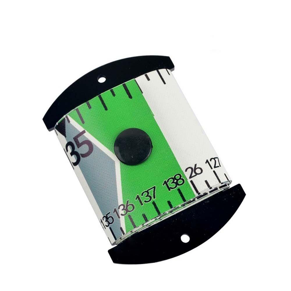 Waterproof Fishing Measure Tape With Plate Fishing Ruler Portable Fish Measuring Ruler  Accessories