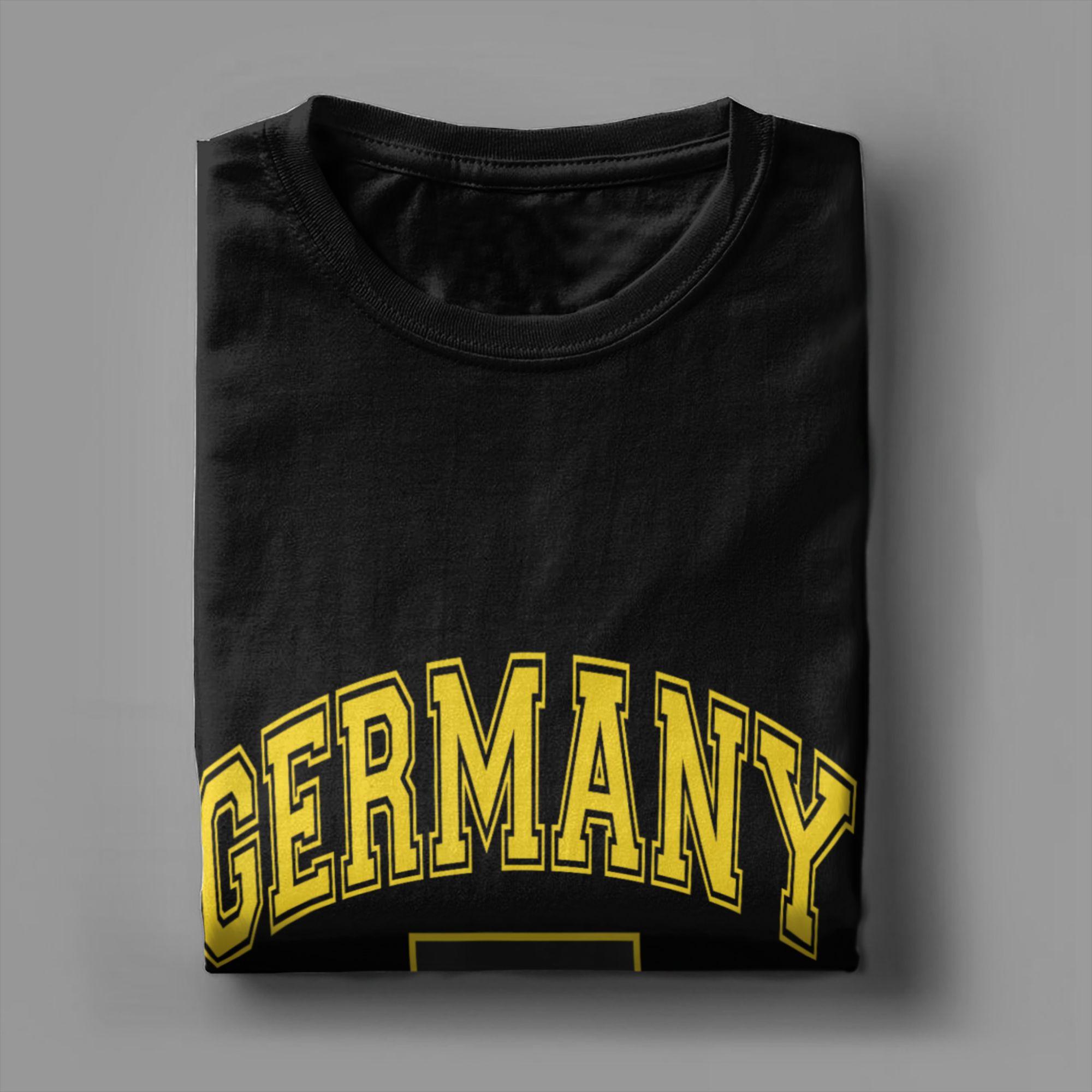 

Deutschland Flag of German T-Shirt Beach Cotton T-Shirts For Men Hip Hop Design Tee Shirt Short Sleeve Y2K Basic Clothes - M... S разноцветный