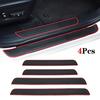 4x Universal for Acura Car Door Edge Step Cover Scuff Sill Threshold Protectors