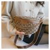 Trendy Waist Bags, Chic Crossbody Chest Bag, Stylish Chain Letter Patterns & Adjustable Wide Straps, Perfect for Daily Outfits