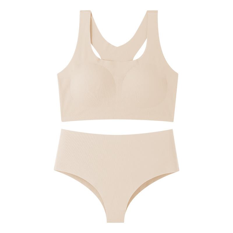 Sports Seamless Steel Rim Bra Female Sexy Gather Top Tank Top Women's Bra Underwear
