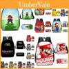 New Arrival Mario Cartoon Backpack For Elementary And Middle School Students Lunch Bag And Pencil Case Included