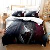 New Fashion 3D Printed Anime Game Blazblue Bedding Set Cartoons three-piece Set Adult Kid Bedroom Duvet Cover Sets Home Textiles