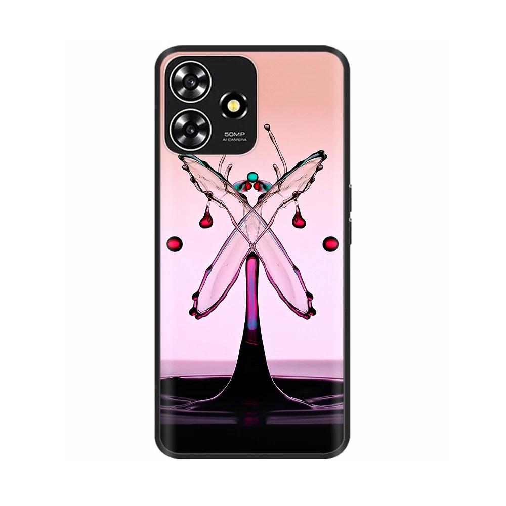 Für ZTE Blade V50 Smart Case Schutzhülle Für ZTE V50 Design 4G Cartoon Bemalt Weiches TPU Funda Für ZTE Axon 50 Lite Hülle