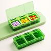 Waterproof Travel Medicine Case Large Capacity Sealed Pill Dispenser Portable Pill Box  Daily Use