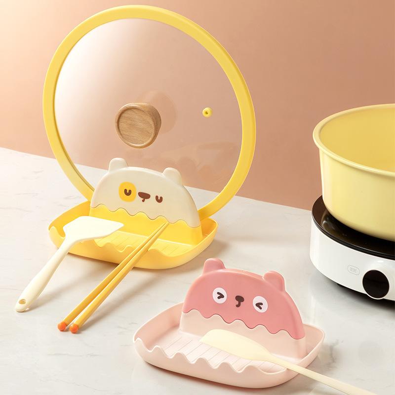 Neuer Küchen-Topfdeckel- und Spatelhalter zur Aufbewahrung auf der Arbeitsplatte