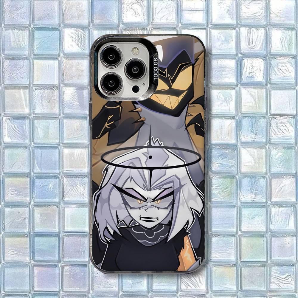 

Lute H-HazbinS Phone Case For iPhone 17,16,15,14,13,12,11,Air,X,XR,Pro,Max,Plus Protect Plating iPhone12
