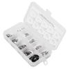 120Pcs E Clip Washer Stainless Steel External Retaining Ring Circlip Assortment Kit 1.5mm‑10mm
