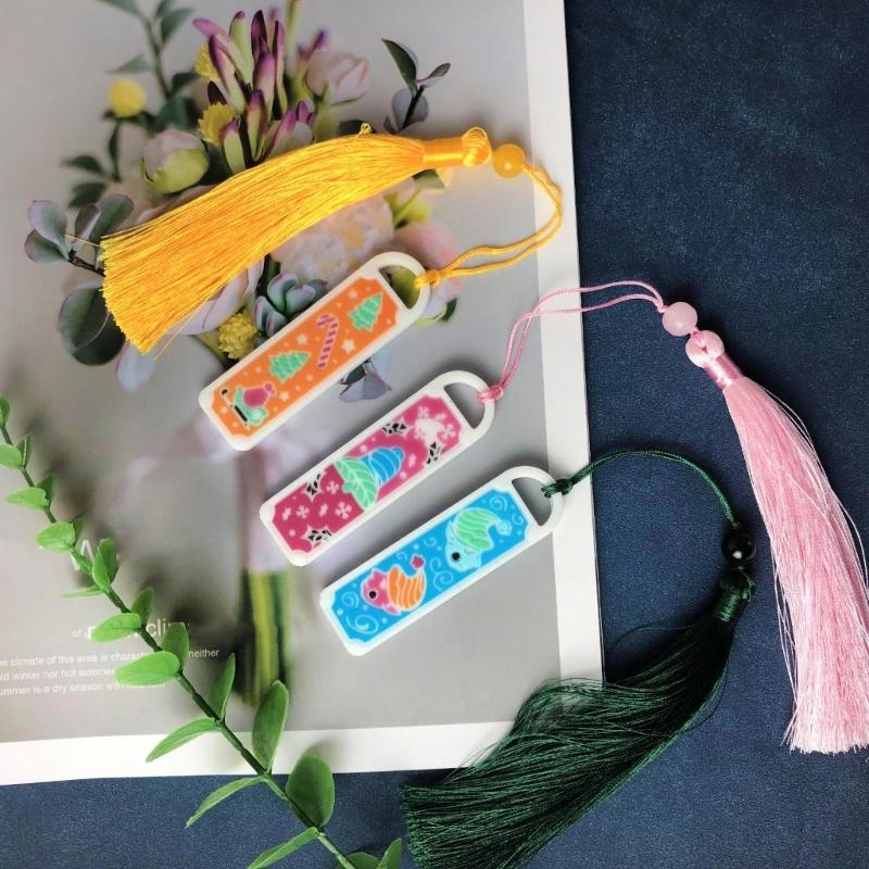 Glänzende Weihnachtslesezeichen Kollektion Schlüsselanhänger Silikonform DIY Schlüsselanhänger Anhänger Schmuck Epoxidharz Bastelformen