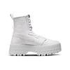Air Jordan 1 High Brooklyn Triple White Women Sneakers Black FJ5737-111