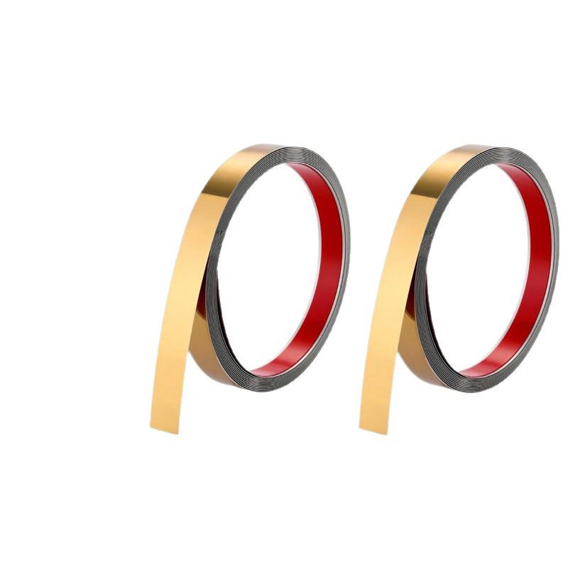 Self-Adhesive Stainless Steel Skirting & Decorative Wall/Ceiling Strip