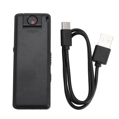 1080P Body Worn Camera Magnetic Back Clip Small Wearable Video Camera 180 Degree Rotating Lens Wide