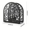Shein Metall Vogel Baum Serviettenhalter für Schreibtisch und Tisch.