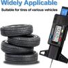 Digital Car Tyre Tire Tread Depth Gauge Meter Auto Tire Wear Detection Measuring Tool Caliper Thickness Gauges Monitoring System