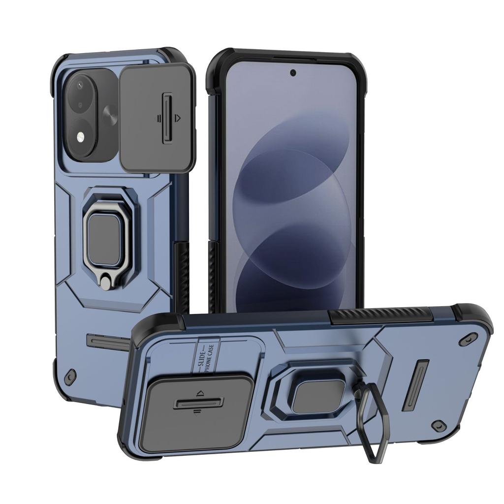 Applicable to Redmi note11 battle bear ring mobile phone case Redmi note11 window push anti-drop mobile phone case