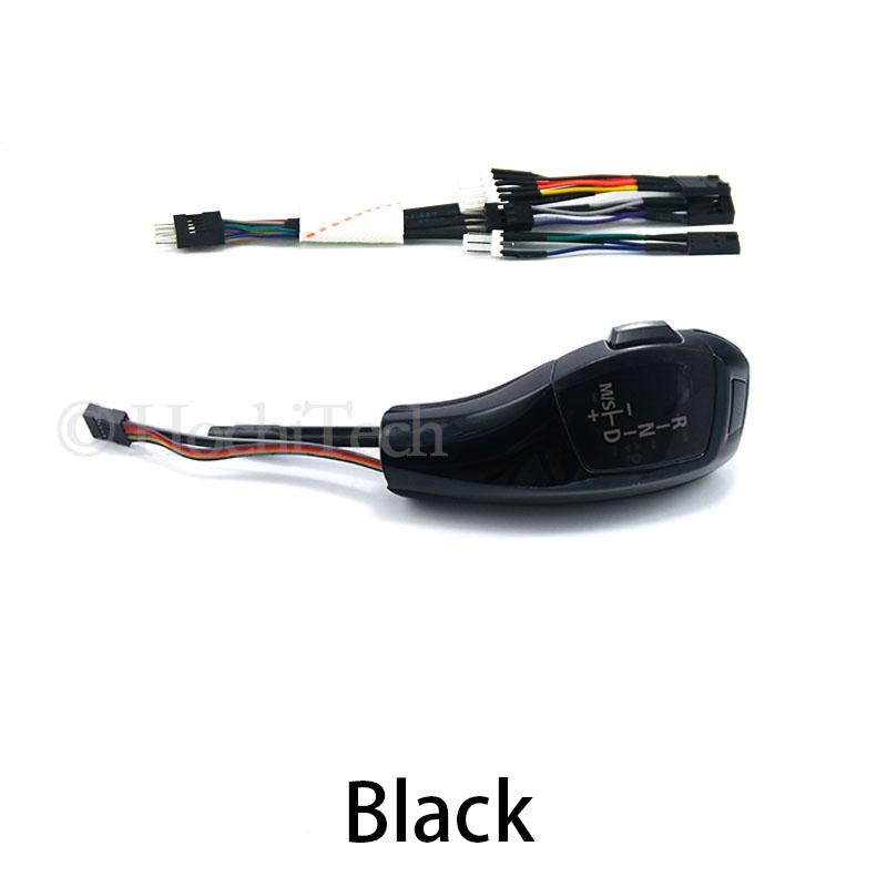 For BMW Carbon Fiber Black and Sliver LED Gear Shift Knob 3 Series E46 316i 318i 320d 320i 323i 325i 328i 330i 325xi
