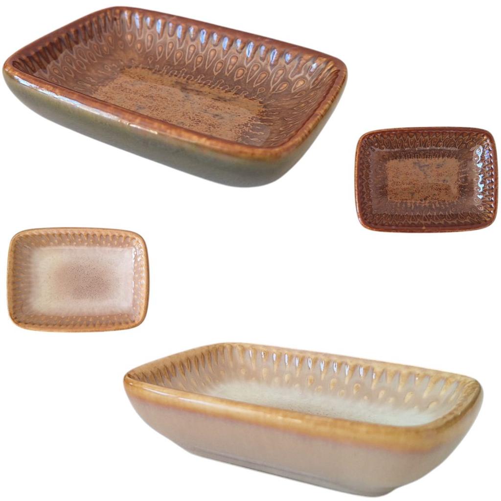 Bowl Container For Dip Sauce Rectangular Ceramic Sauce Boat 30Ml