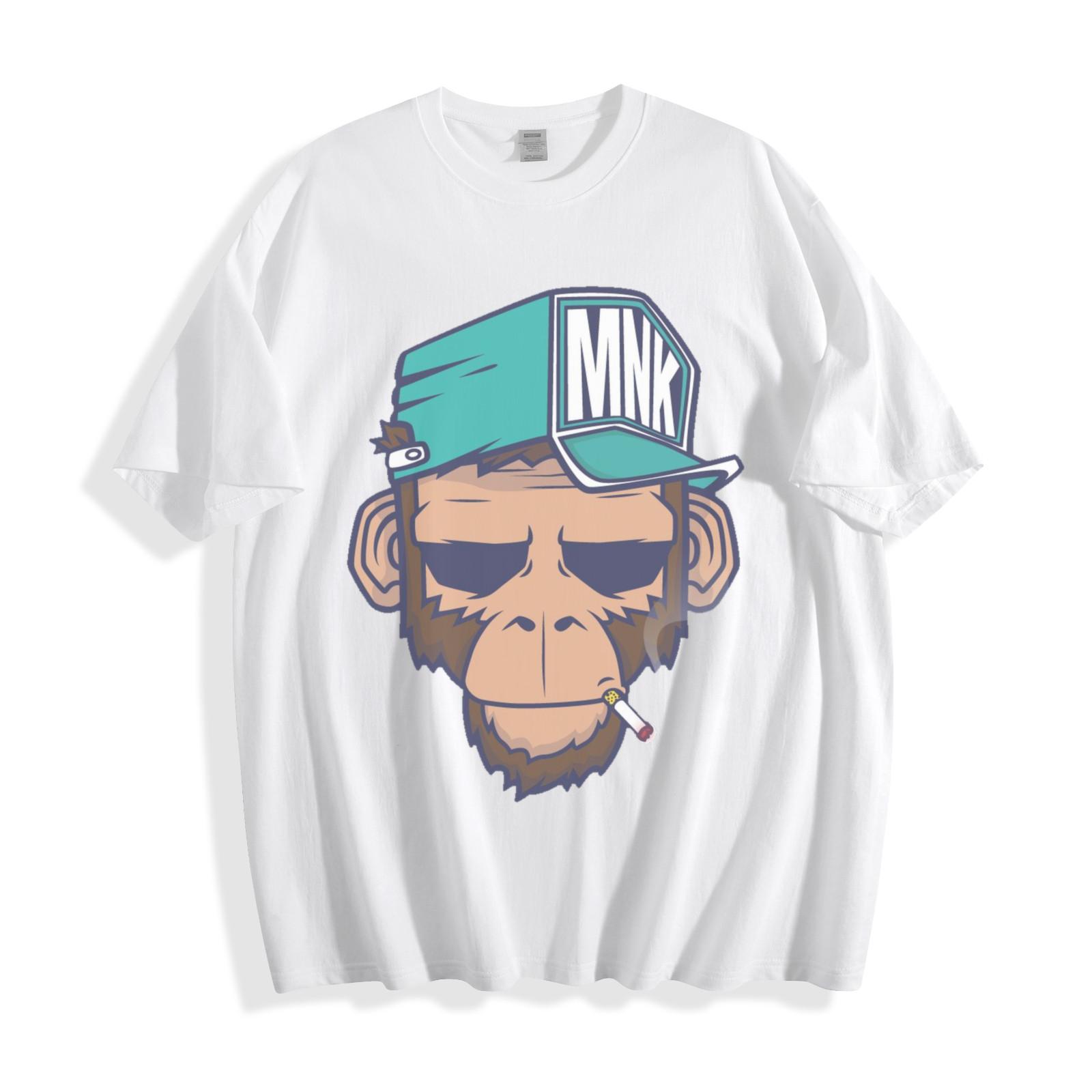 Cool Monkey MNK T-Shirt Mens Womens Tees Top - Street Style Unisex Tee 3XL