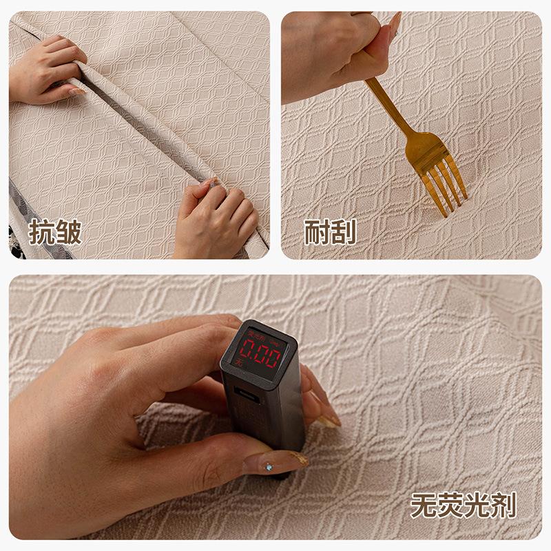 Universal Jacquard Corner Sofa Cover Wear-Resistant Full Coverage Easy Install Sofa Slipcovers Couch Cap Furniture Case