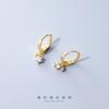 925 Sterling Silver Zircon Engagement Earrings For Women Luxury Jewelry Engagement Accessories Jewellery Prevent Allergies
