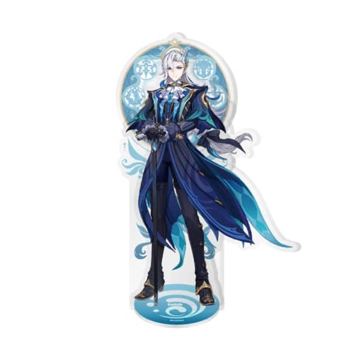 Genshin Impact Fontaine Series Acrylic Stand Neuvillette Anime Accessories Genshin Impact Official Merchandise