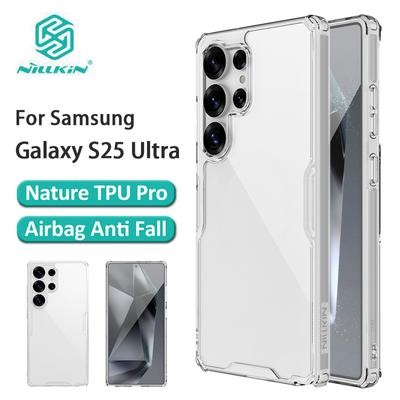 NILLKIN For Samsung Galaxy S25 Ultra Case Nature TPU Pro Transparent Soft Silicon Cover Clear Case