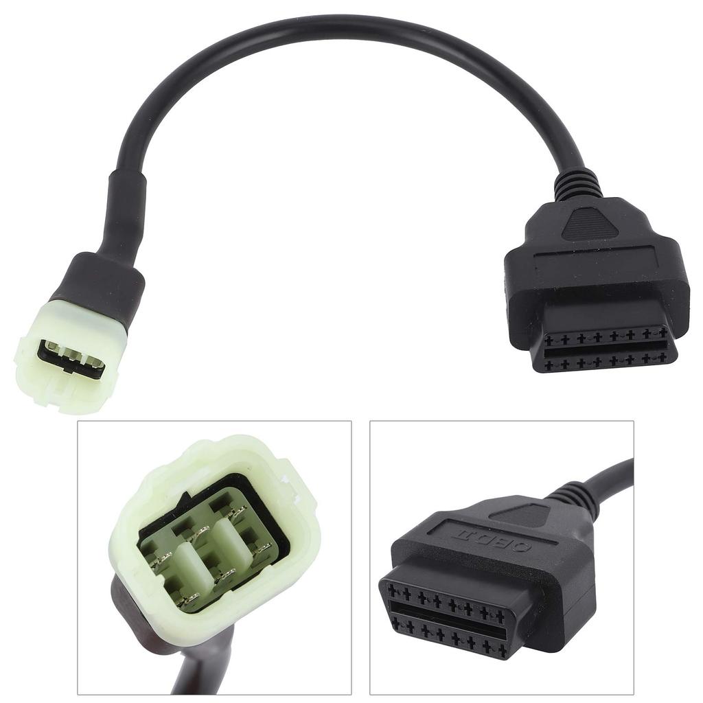 OBD2 Cable 6 Pin Fault Detection Diagnostic Tool for Kawasaki