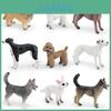 Pvc Childrens Dog Animal Model Pet Figurine Toy For Kids Playroom Decor