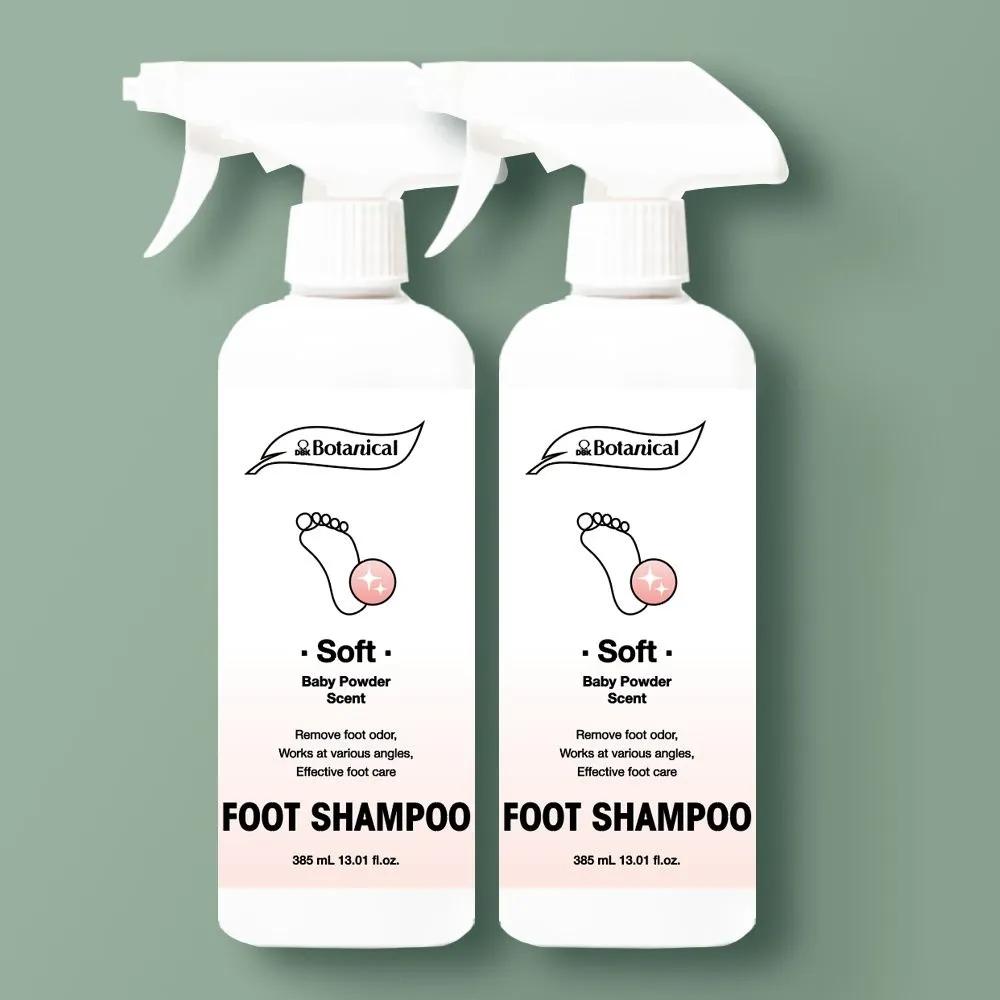 

BOTANICAL Foot Shampoo 385ml (2 Bottles) Multi-Foot Care Foot Care 1 soft, 1 cooling
