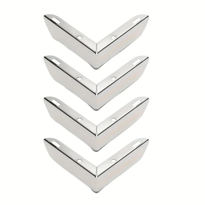 4PCS Simple L-Shaped 2-In-1 Furniture Leg Bedside Table Support Leg for Sofas Beds Tables Hardware Furniture Accessories