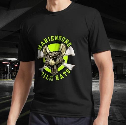 

Marienburg Bilge Rats Active Logo T-Shirt Funny Size Mode American T-shirt S