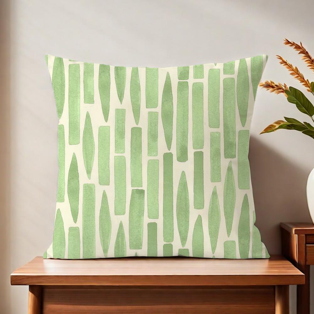 Bamboo-Traditional Style Cushion Cover For Pillow Printing Sofa Decoration Home Car Room Coffee Shop Office Nordic Simplicity